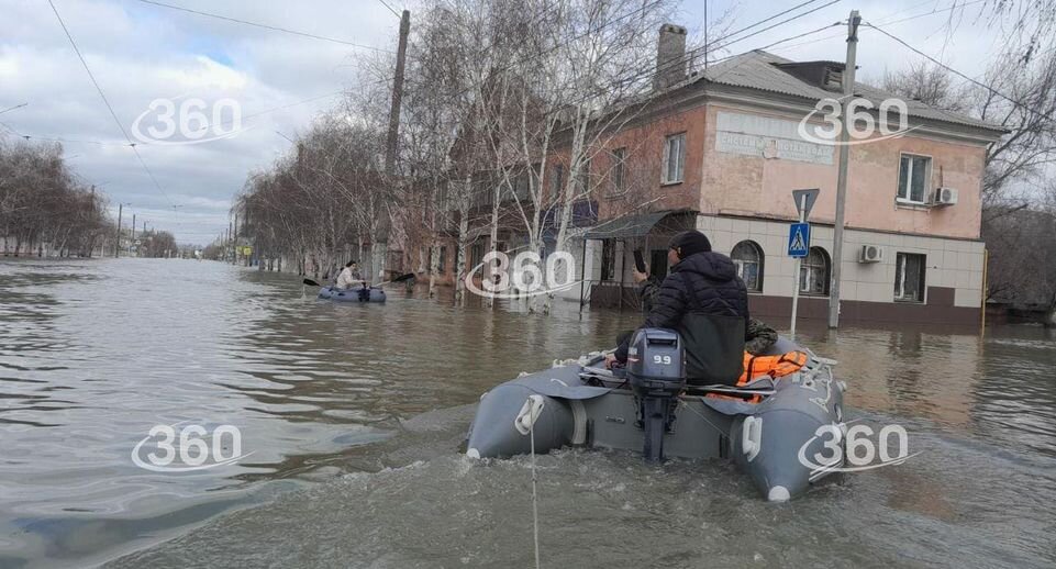 Прорыв дамбы в орске старый город