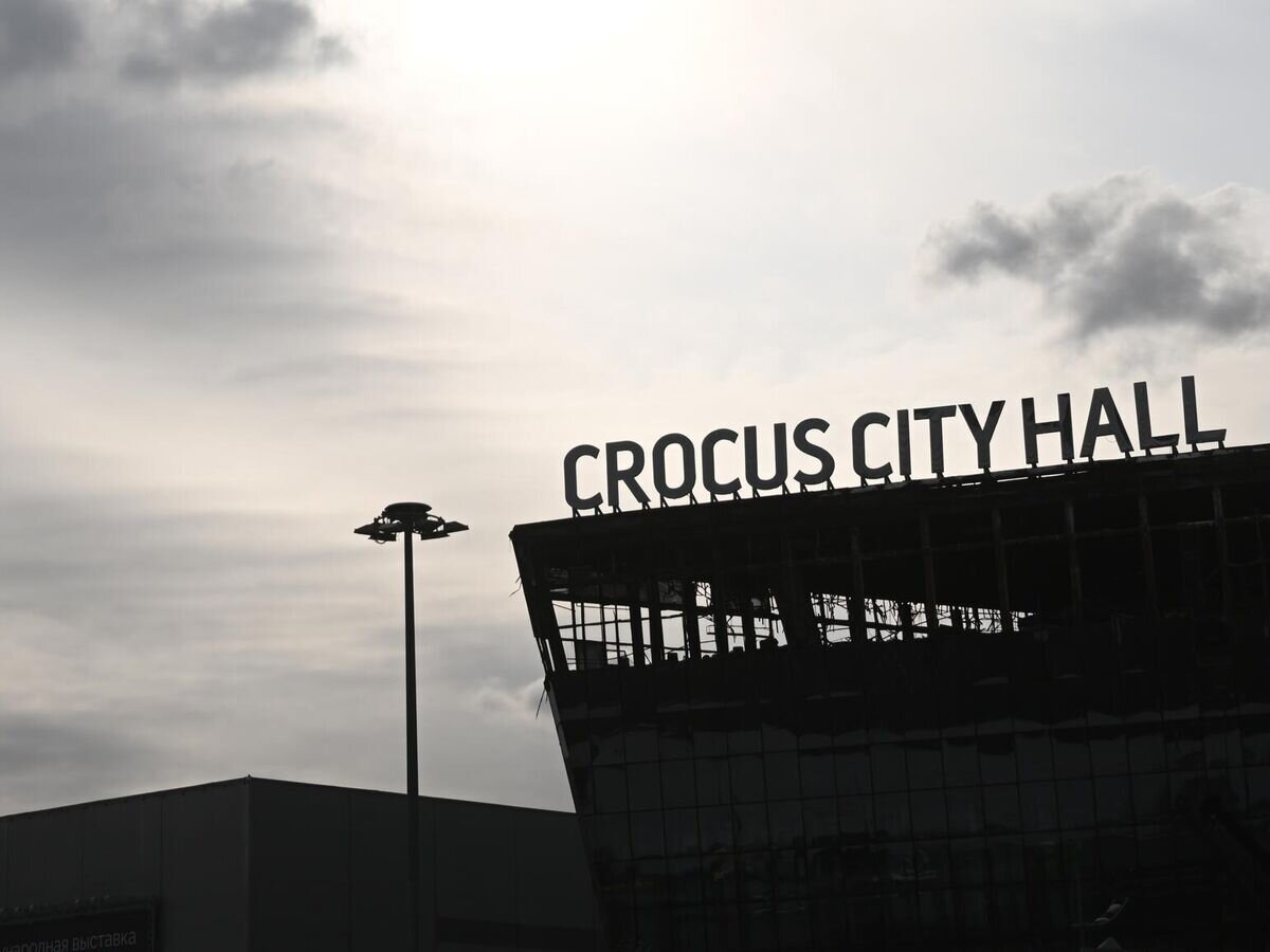    Здание концертного зала "Крокус Сити Холл"© РИА Новости / Кирилл Каллиников
