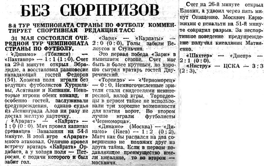 "Московский автозаводец", вторник, 4 июня 1973 г. Сканировано автором ИстАрх.