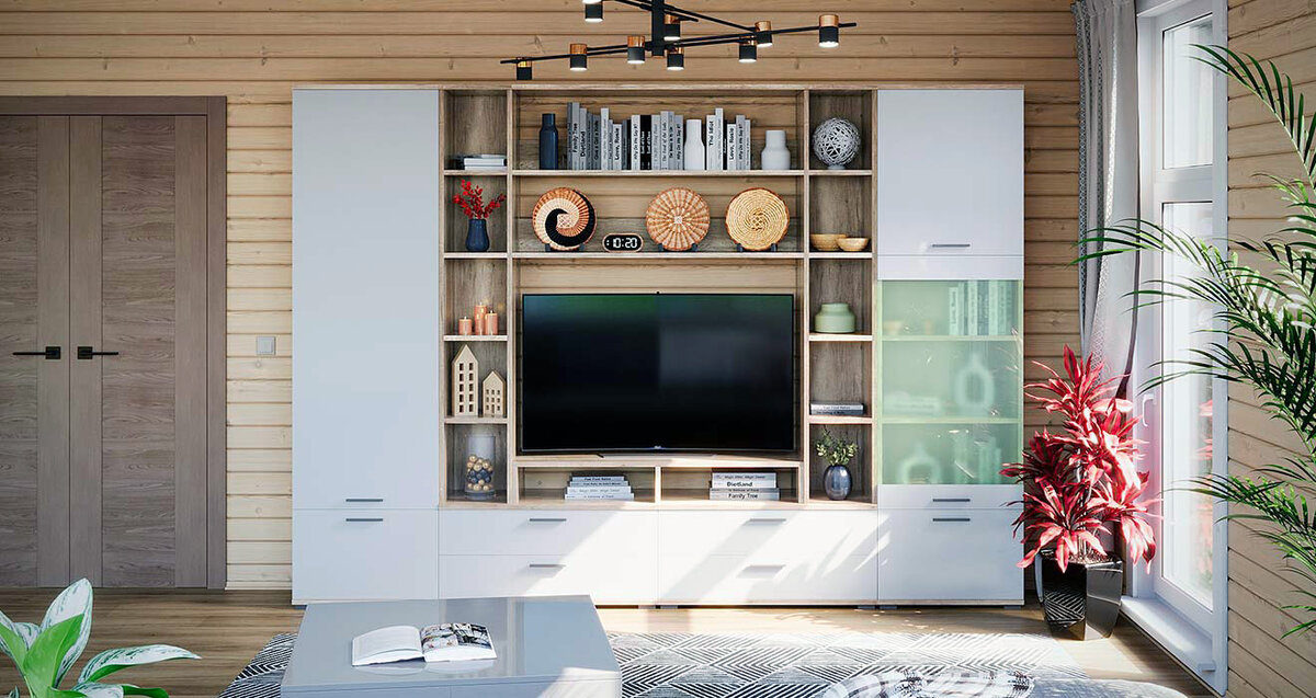 Пример меблировки гостиной от компании «Теремъ»