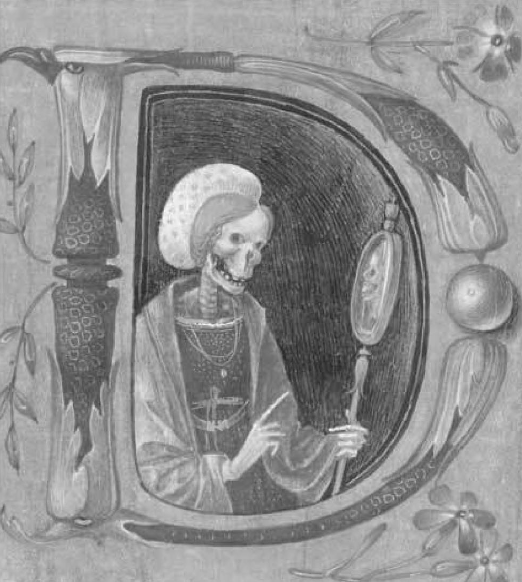 Вырезка из итальянского часослова 1450-1475 гг.