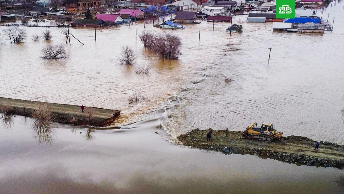    Угроза наводнения: в Курганской области резко поднялся уровень воды в реке Тобол