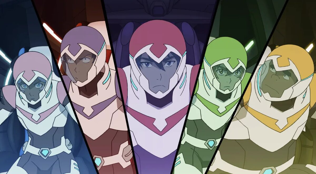 Кадр из мультсериала «Вольтрон: Легендарный защитник»   📷