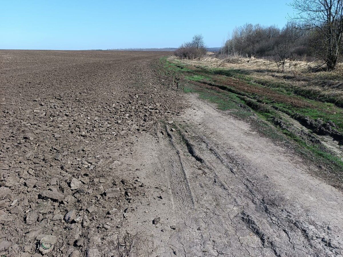 Перепаханная дорога