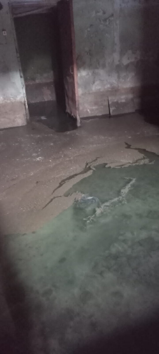    «Мы не знаем, в какие ещё двери биться!» Подвал дома на Октябрьском проспекте топит стоками