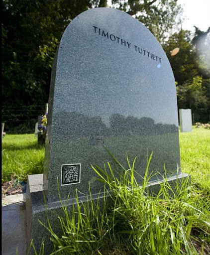 Qr-код на надгробии