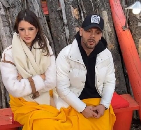 Максим Евстропов и Аня Самонина (фото из Telegram)