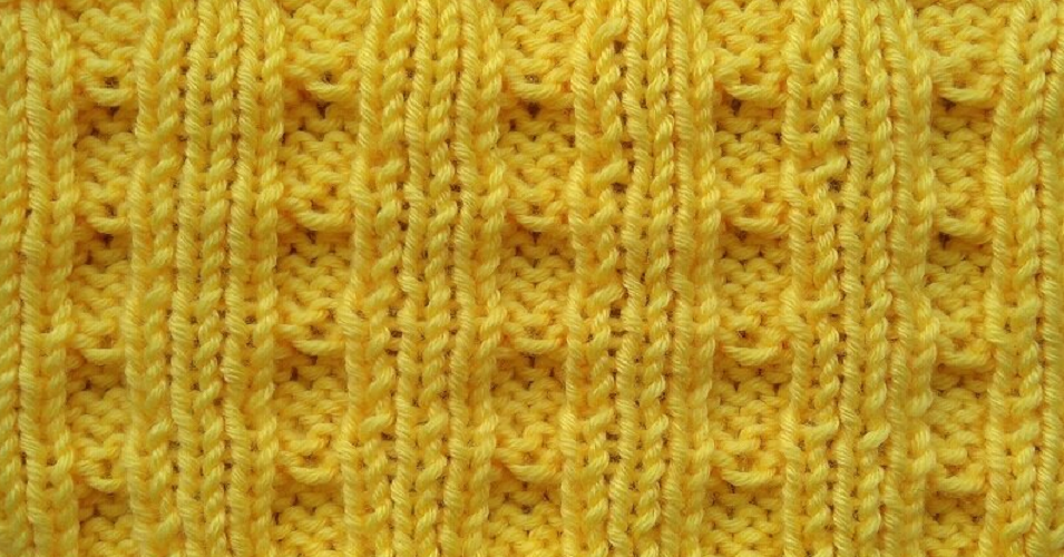 Изнаночная сторона узора