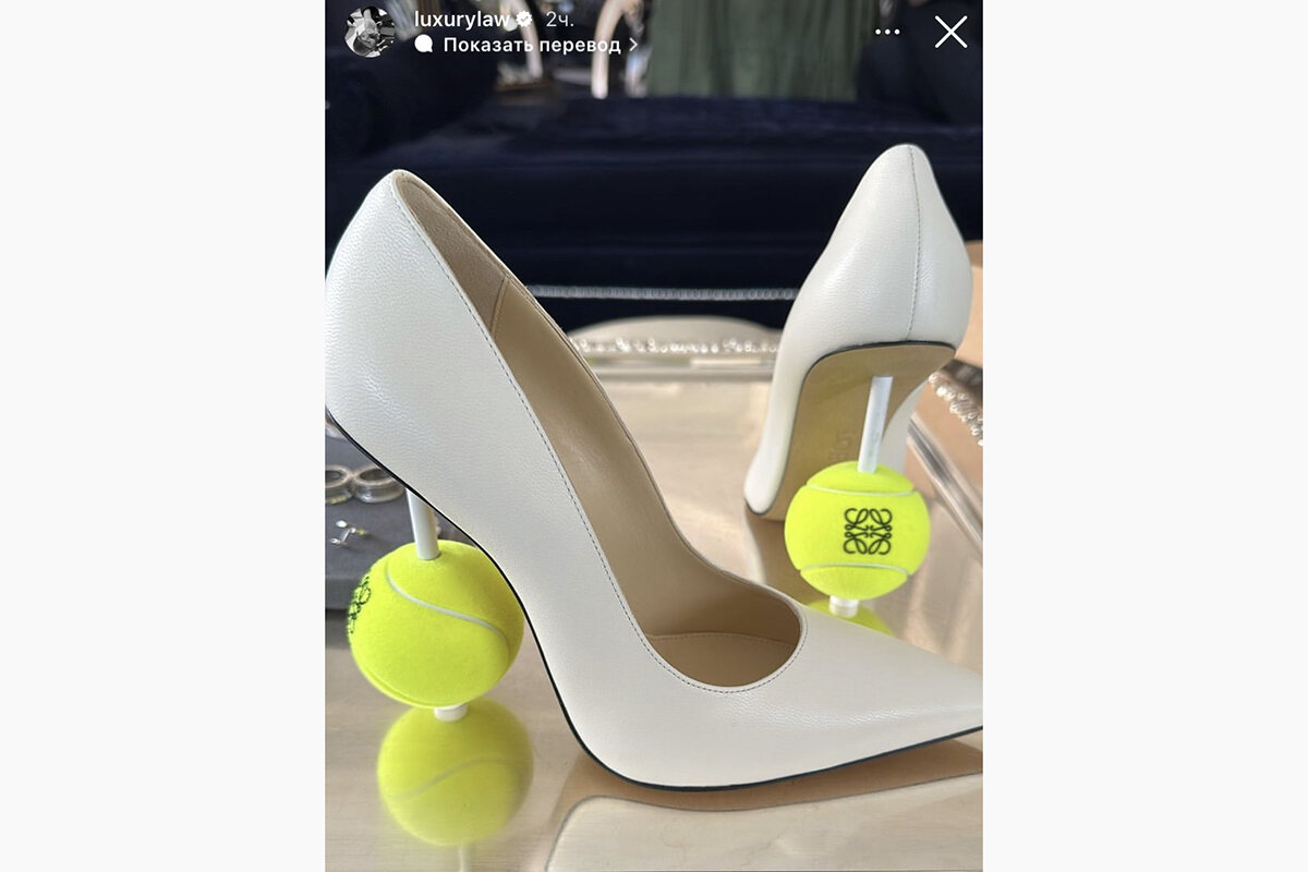 luxurylaw / Instagram (входит в корпорацию Meta, признана экстремистской и запрещена в России)📷Туфли Loewe