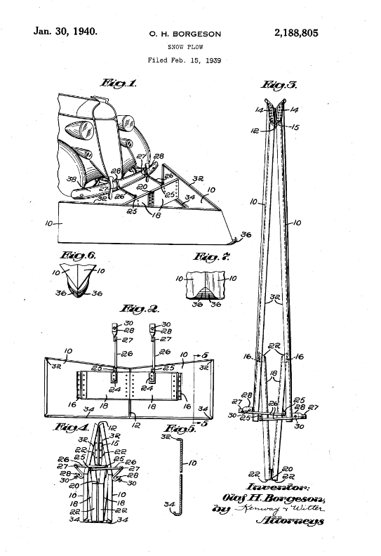 Патент US №2188805