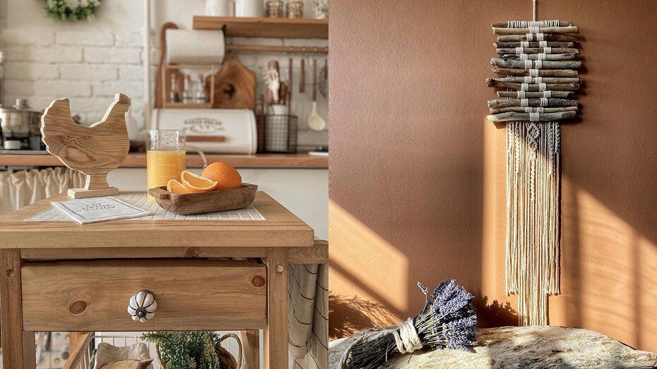 Соцсети блогера nadyaotto_ (слева), соцсети мастера macrame_for_you (справа) 