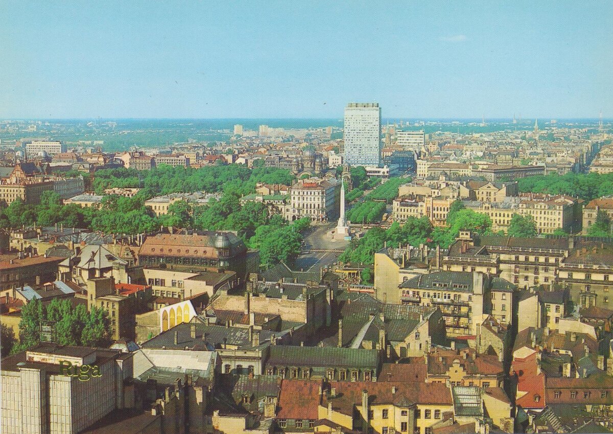 Панорама города