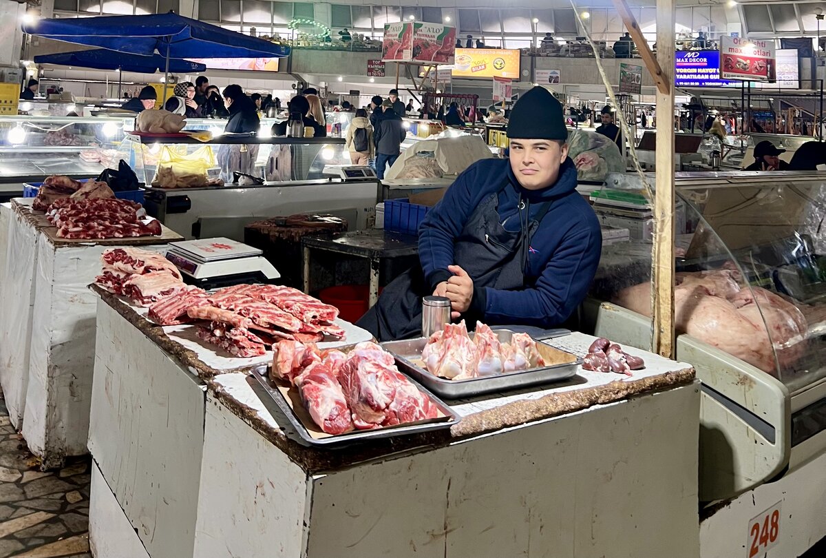 Рынок морсу в Ташкенте