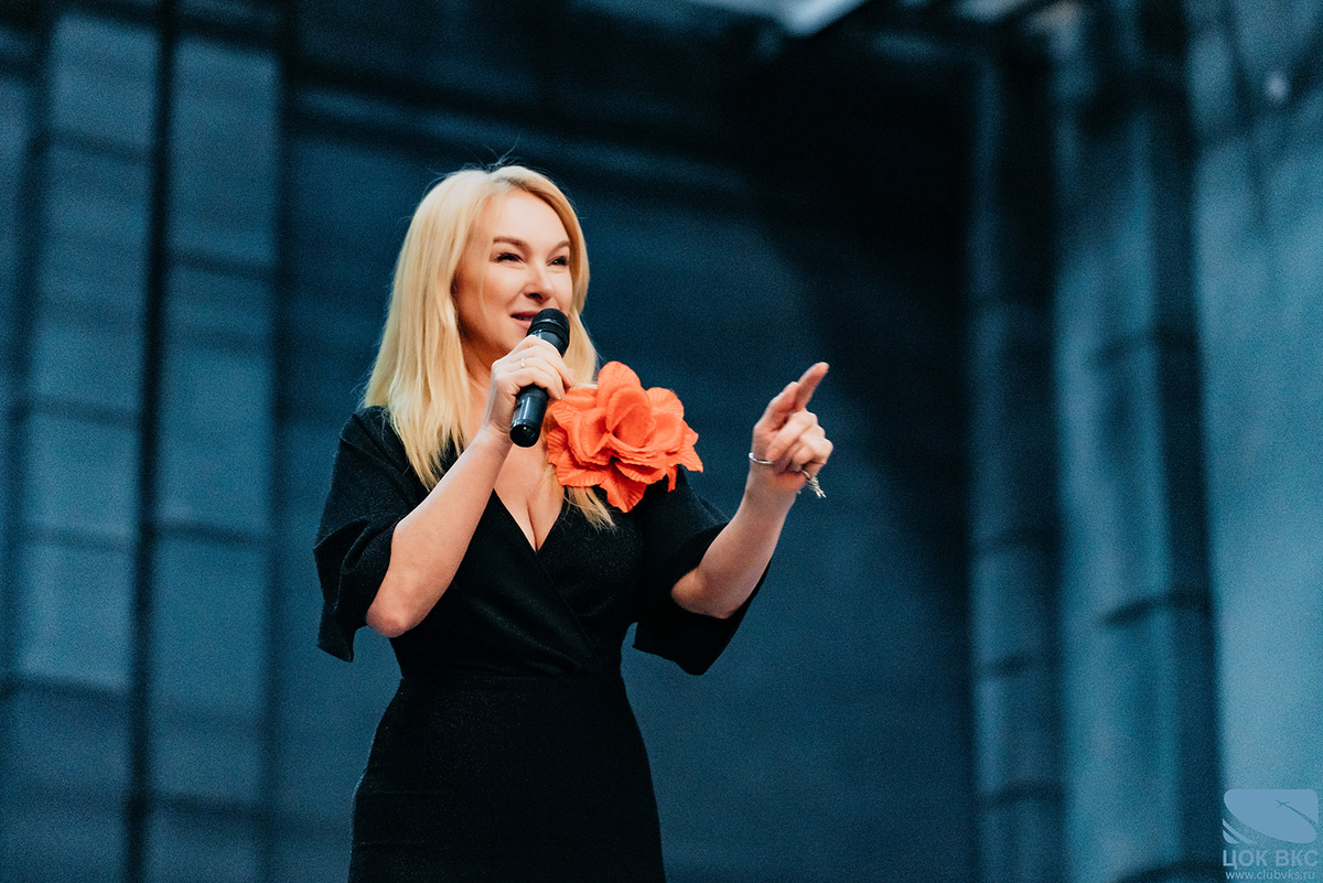 07.04.2024 г. Творческая группа Центрального офицерского клуба Воздушно-космических сил организовала и провела в войсковом клубе подмосковного поселка Мосрентген концерт «Победный май!».-5