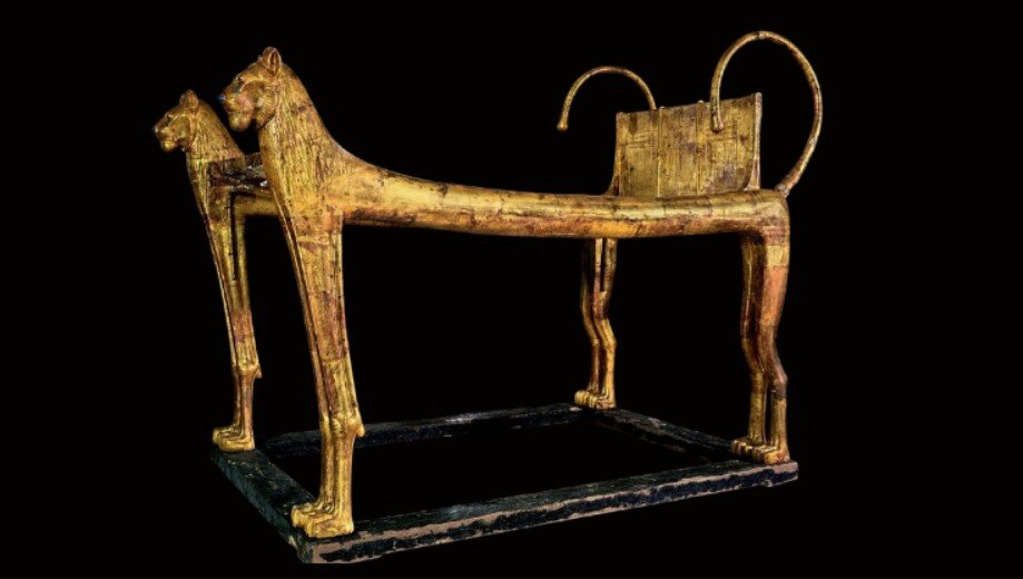 Кровать из гробницы Тутанхамона