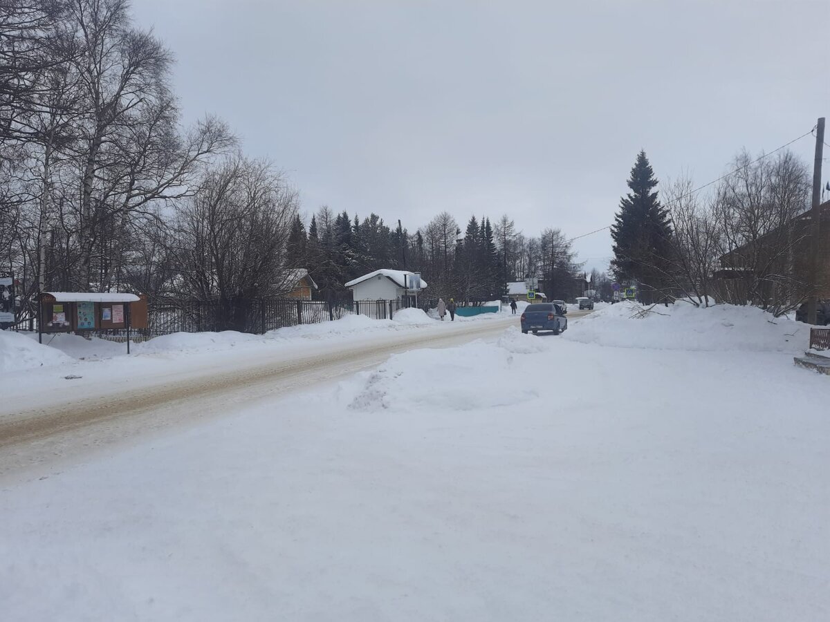 Снежная красота Ижмы