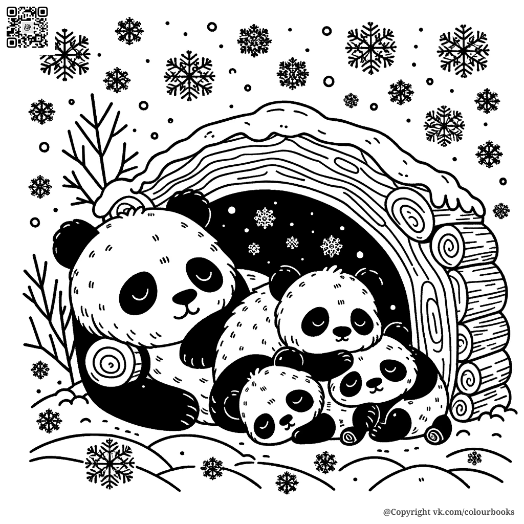 🐼 Откройте для Себя Волшебный Мир Панд: Раскрасьте Их Приключения! 🌿🎨 |  История раскрасок. Раскраски для детей и взрослых | Дзен