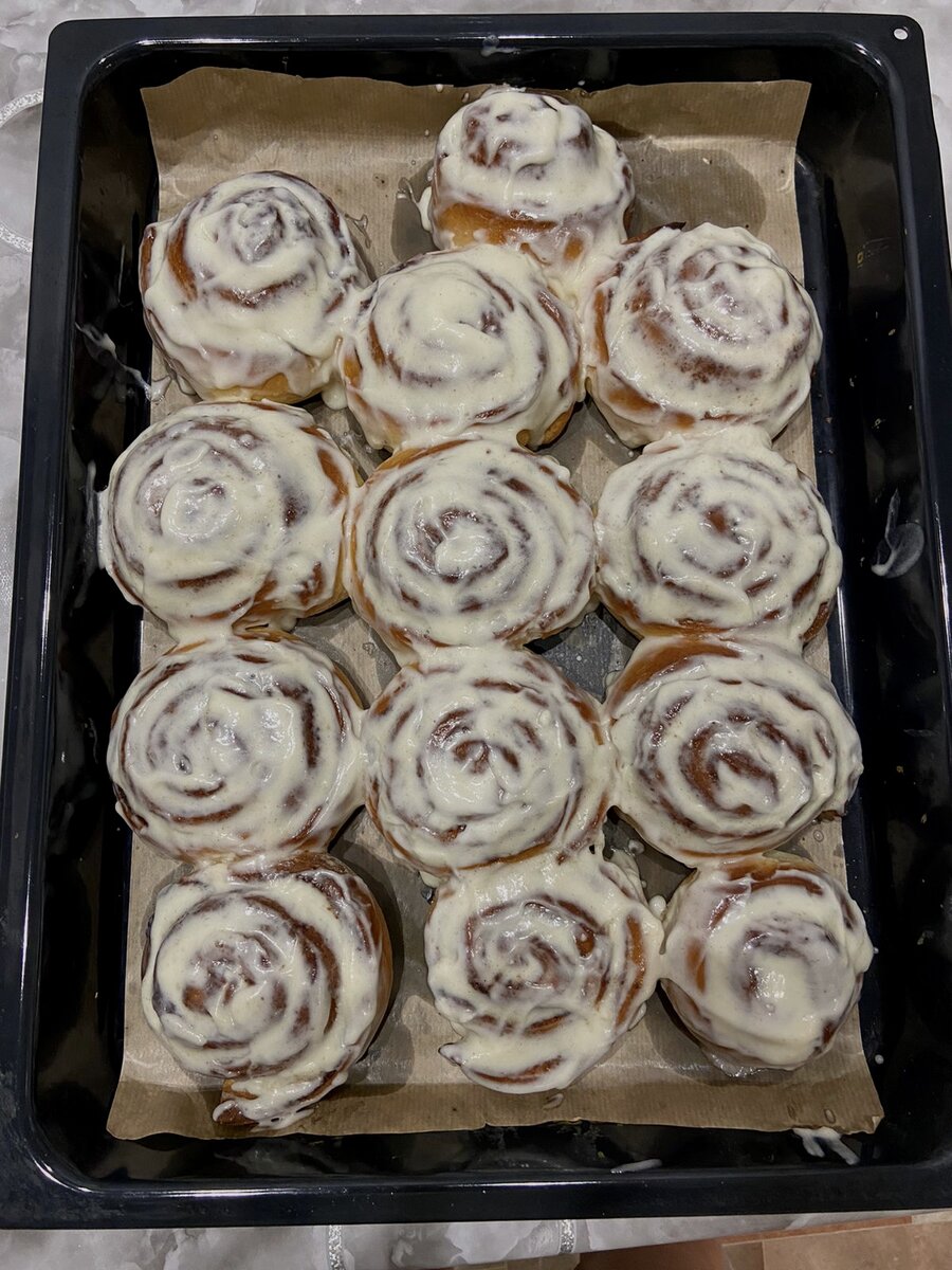 После этого рецепта вам точно не захочется ходить в кофейну за «Sinnabon» 🥨🥐