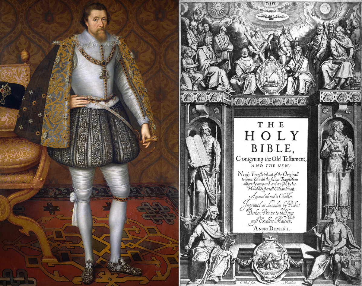 Яков I, Библия короля Якова