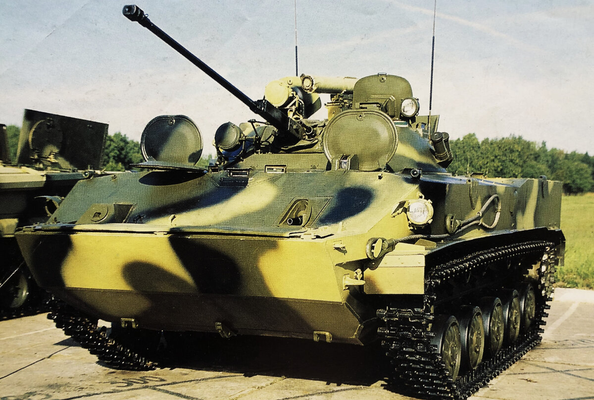 БМД-3 на показе БТТ. Кубинка, сентябрь 1993 года.