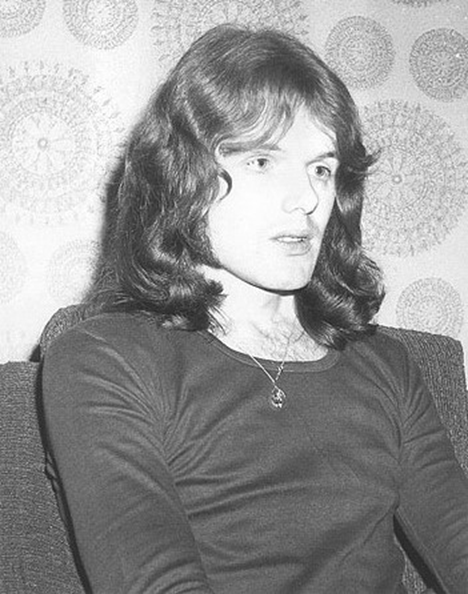 Гитарист Mick Clarke 1971 год.