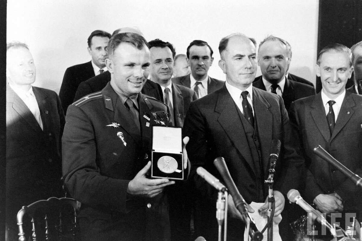 ю.Гагагрин в Швеции