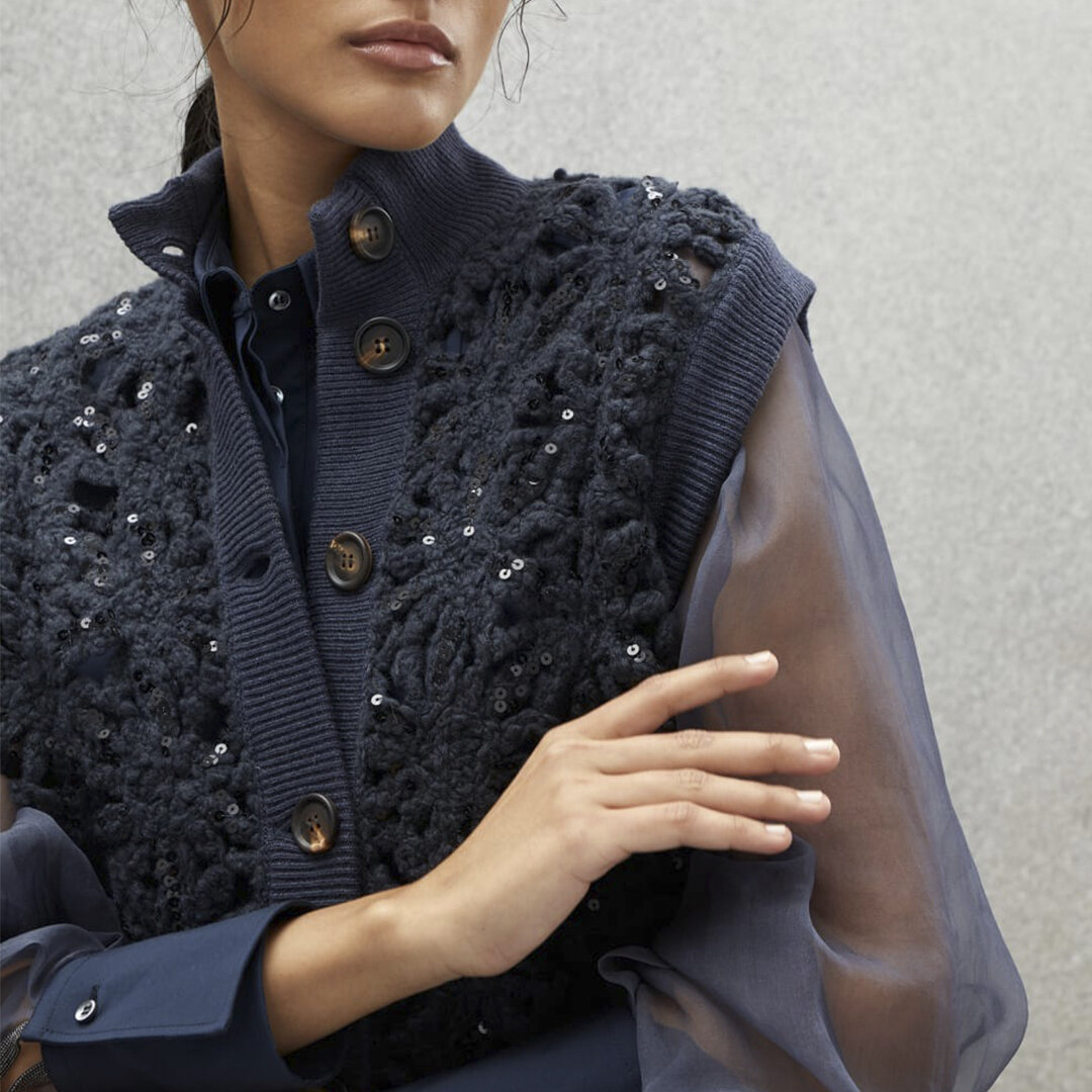 Жилет от бренда Brunello Cucinelli