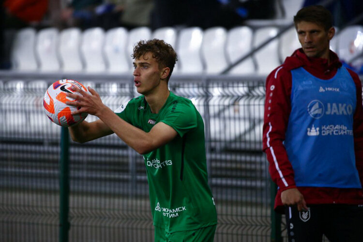    19-летний воспитанник Илья Рожков был лучшим у «Рубина» по оценке Whoscored Фото: rubin-kazan.ru