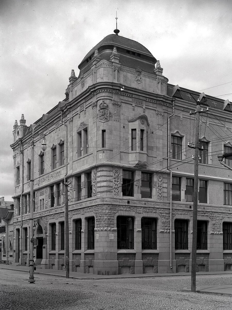 Здание Национального акционерного банка Финляндии, 1902-1910 г., фотограф Alex Federley