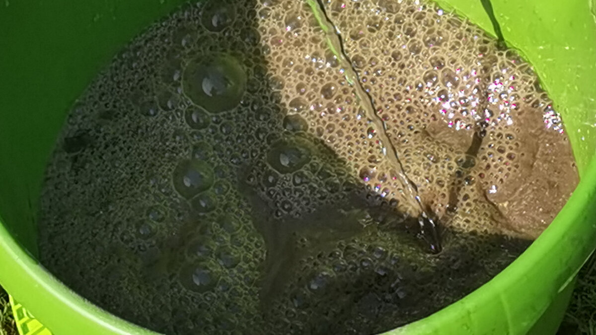 Зольный раствор, готов к применению