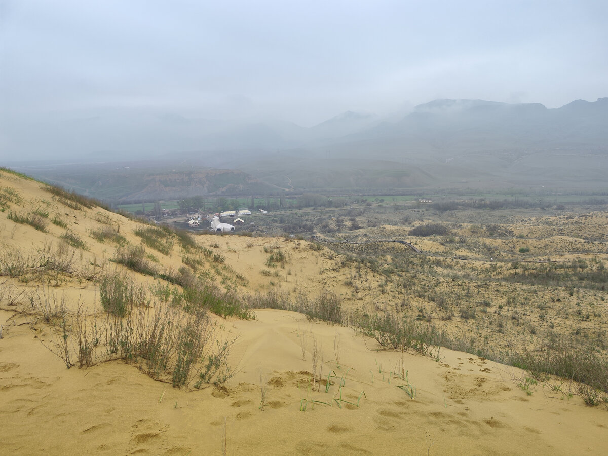 Сары-кум. Бархан в Дагестане