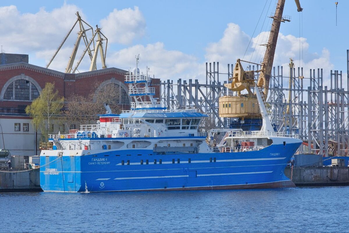 ОСК передала заказчику новейший ярусолов "Гандвик-1"