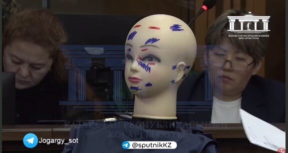 Скрин с видео-трансляции судебного заседания