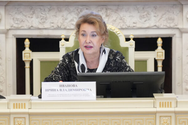Ирина Иванова, депутат ЗакСа Петербурга, председатель комиссии по экономике, промышленности и предпринимательству