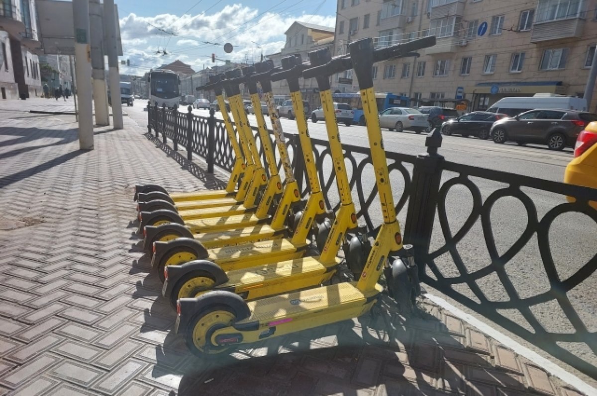    С марта в Тульской области за нарушения оштрафованы 103 самокатчика