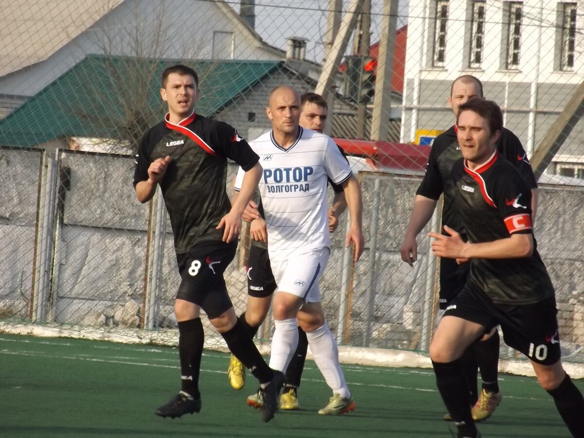 Момент игры "Локомотив" (Лиски) - "Ротор" 9 апреля 2016 года