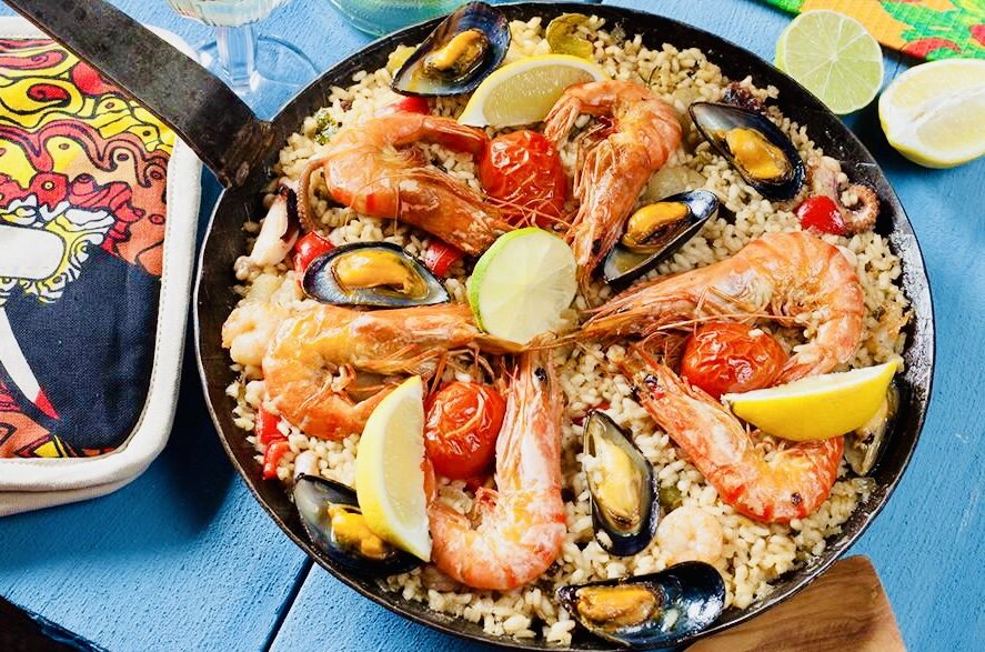 Испанская паэлья.