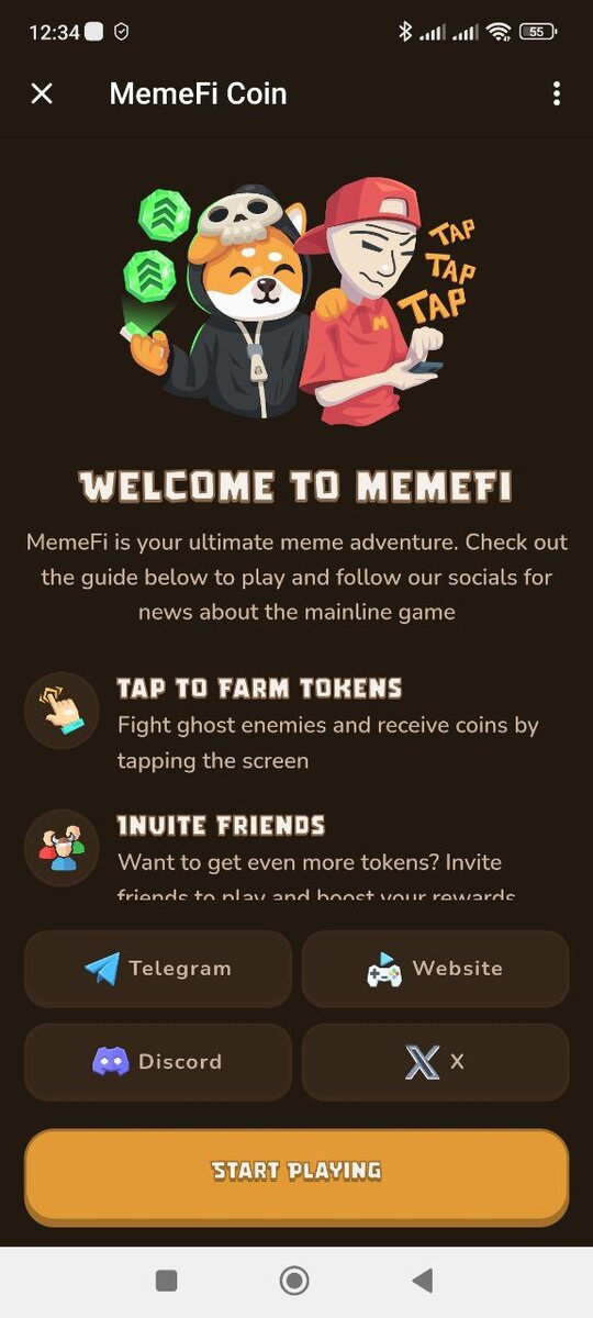 Memefi youtube code