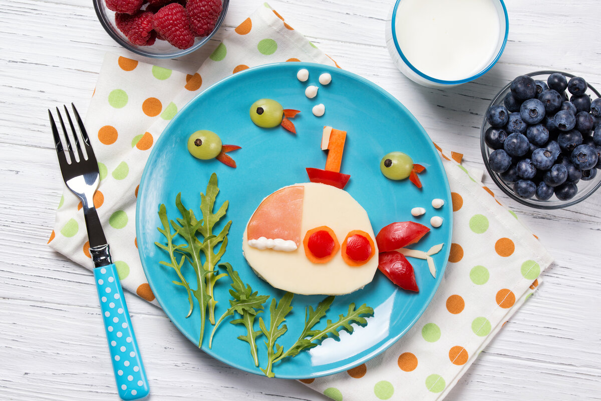    Считается, что такую еду детишки поглощают с большим удовольствием