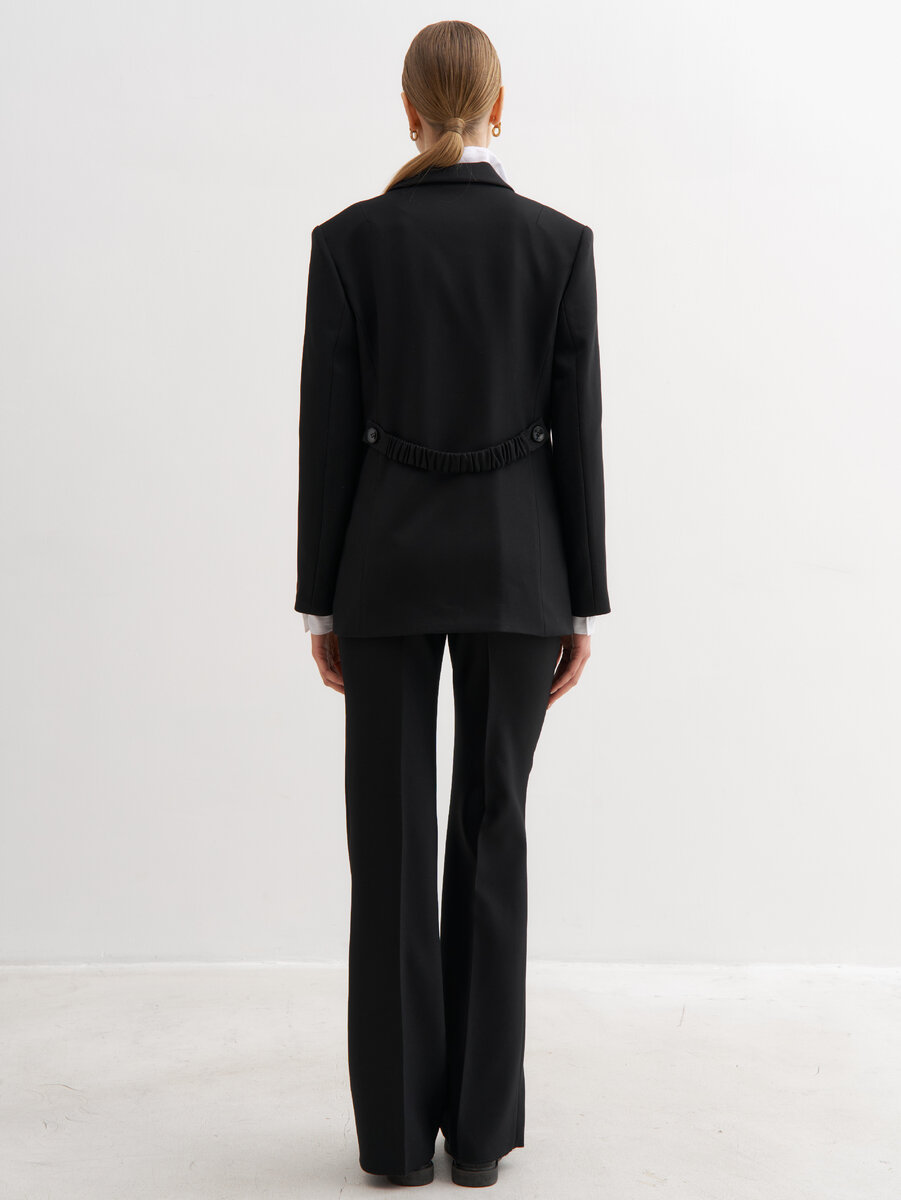 Черные брюки клеш VIRELE