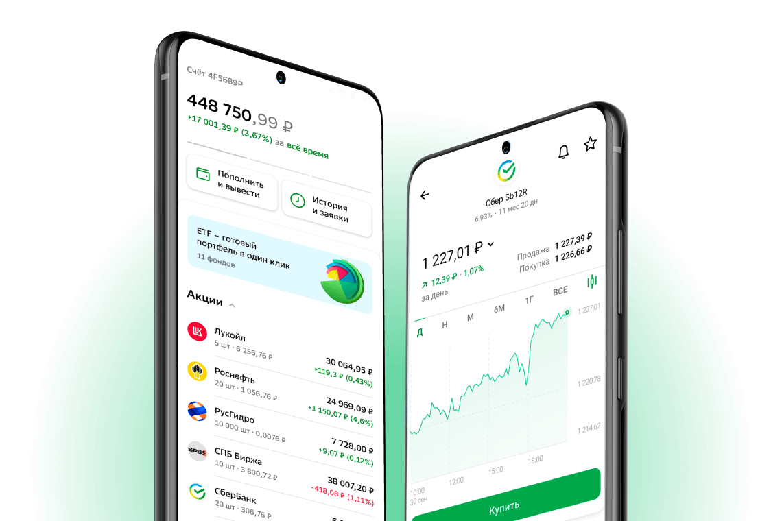 В приложении Сбера теперь можно стать инвестором за пару нажатий | iXBT.com  | Дзен