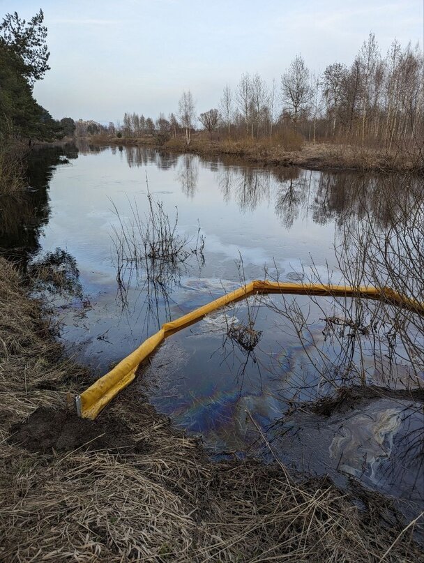 В Твери в районе Первомайской рощи в Тьмаку опять что -то льется