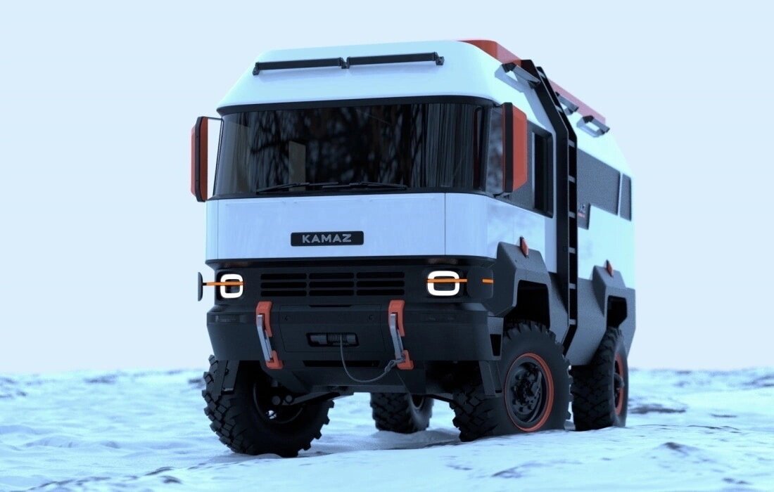 САМОЕ ГЛАВНОЕ Сохранена узнаваемость КАМАЗОВСКОГО КУЗОВА.