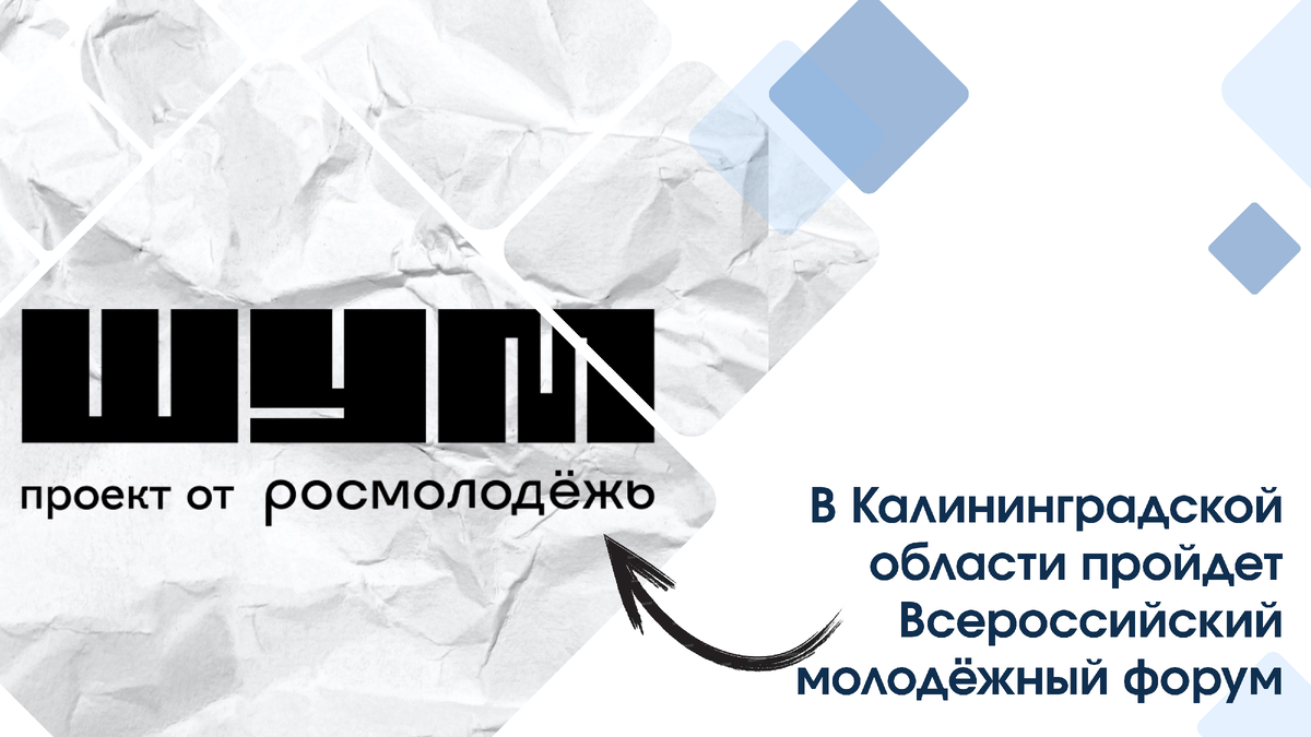 В Калининградской области пройдет Всероссийский молодёжный форум «ШУМ» |  РГСУ LIFE | Дзен