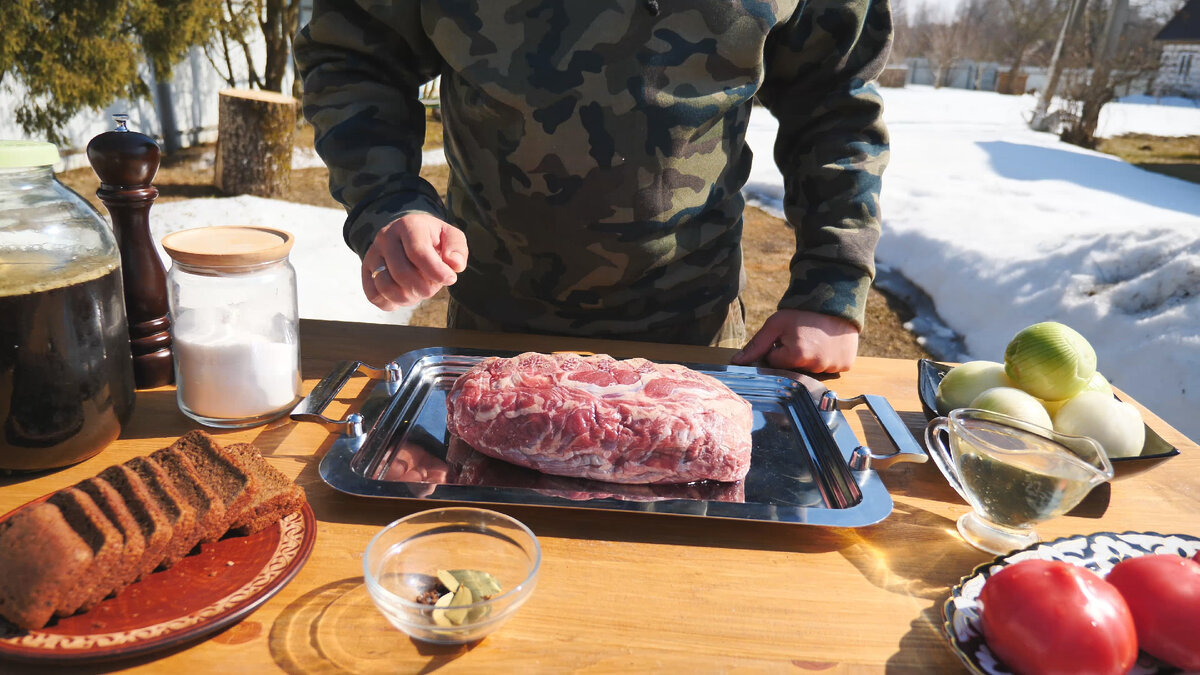 Телячьи ребра в квасе с ржаным хлебом, мясо тает во рту. | СЕНЯ В ДЕЛЕ |  Дзен