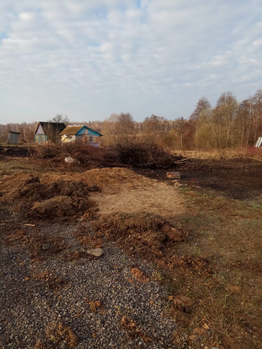 Готовим участок