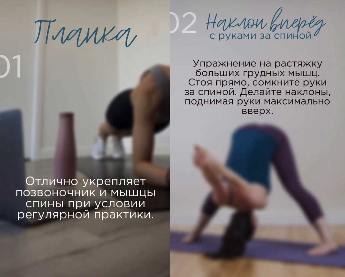 ТОП-5 упражнений для идеальной осанки. | Студия массажа и SPA  