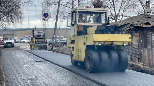    В Кирове начали ремонтировать четыре улицы