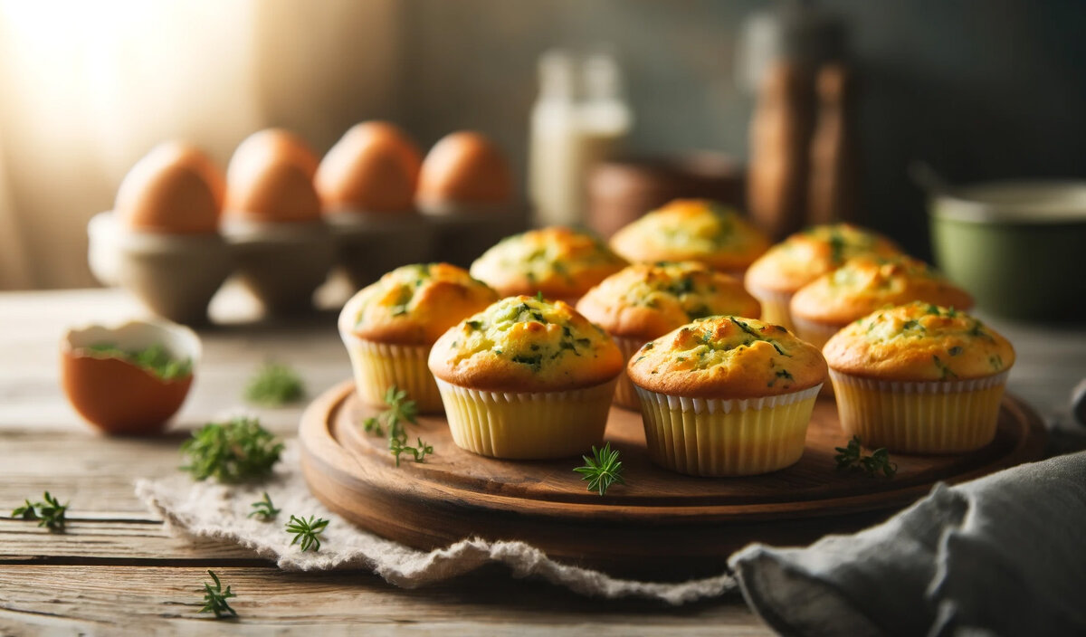Яичные маффины