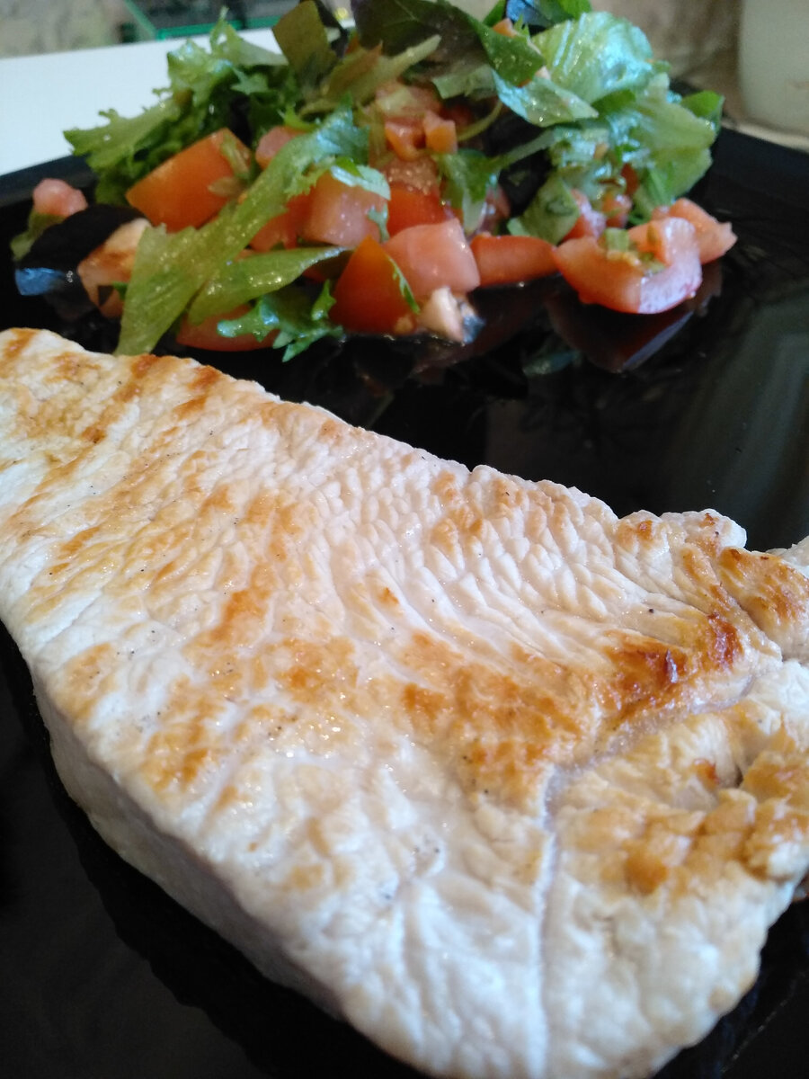 Индейка и овощи - это реально вкусно.